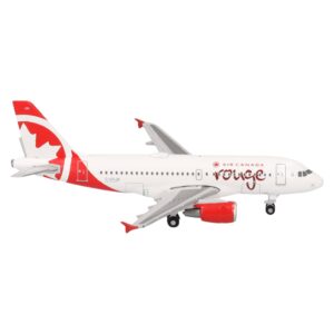 Model Airbus A319 Air Canada Rouge
