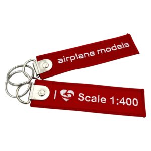 Breloczek Airplane Models I Love Scale 1:400