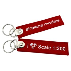 Breloczek Airplane Models I Love Scale 1:200